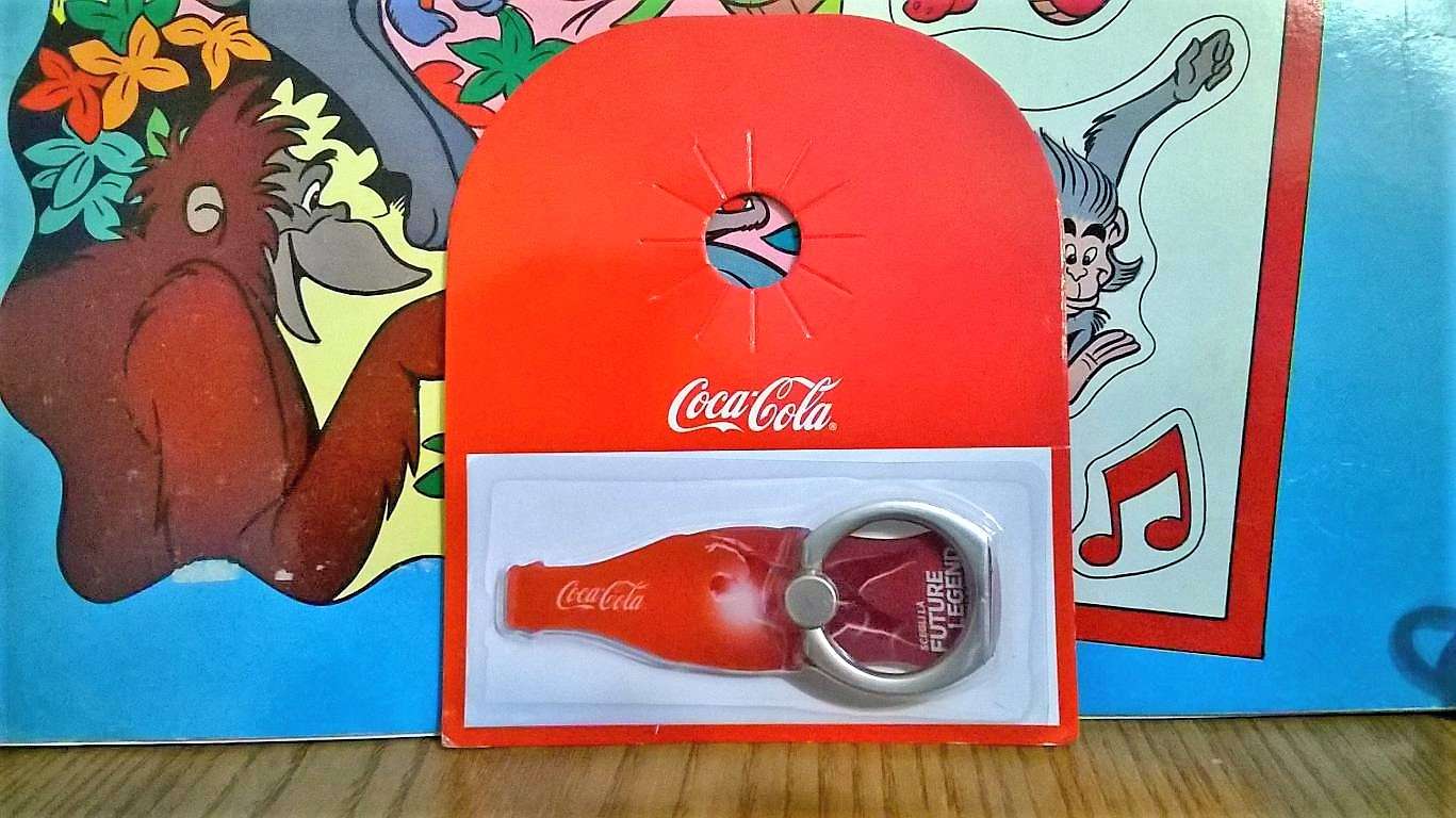 Coca Cola Adesivo con gancio 